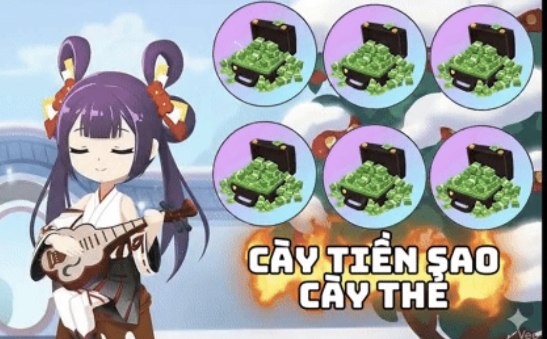 CÀY TIỀN SAO VÀ CÀY THẺ